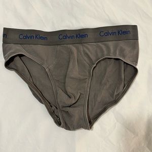 Men’s Calvin Klein Gray Briefs
